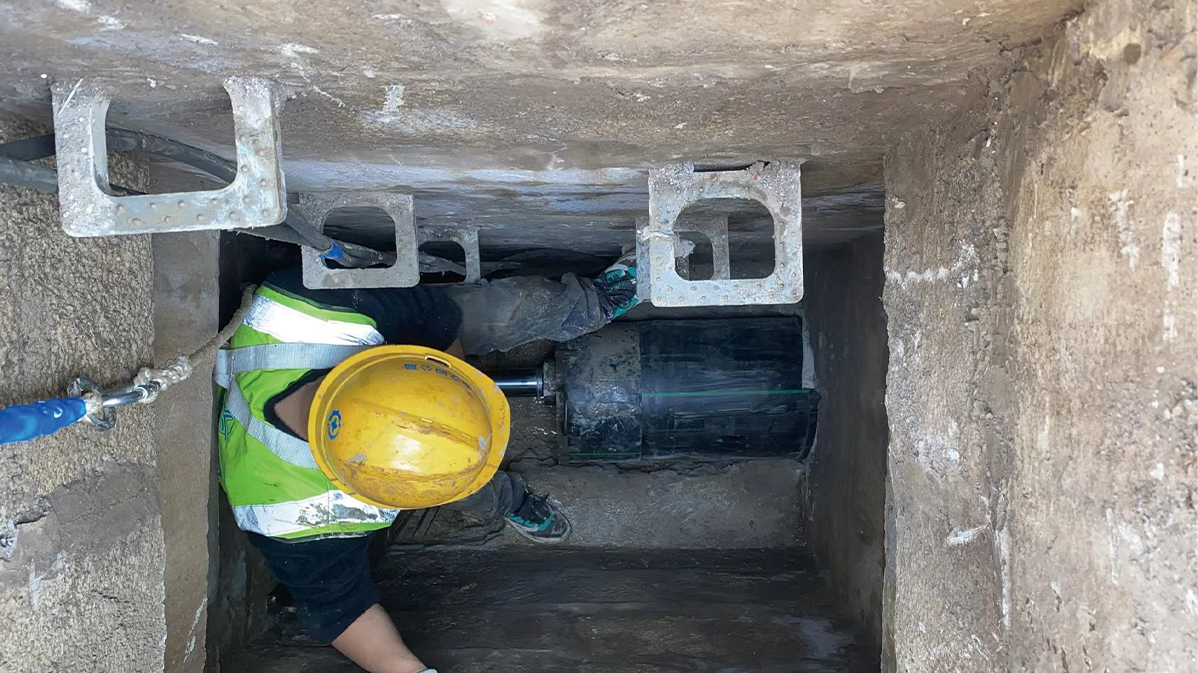 石龙HDPE短管内衬法